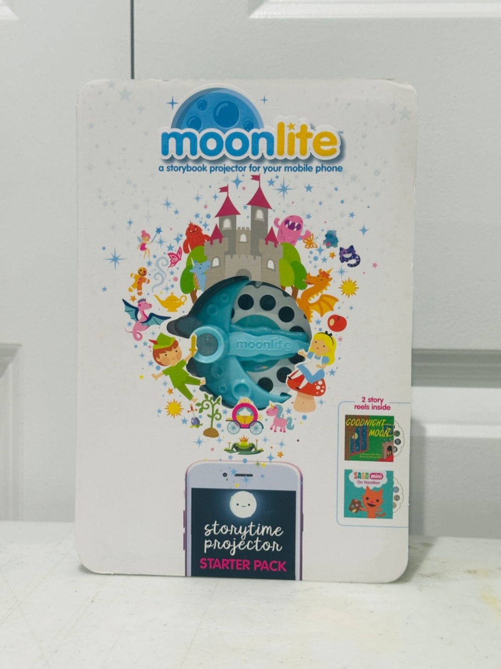 Moonlite Storytime Projector Starter Pack - Blue